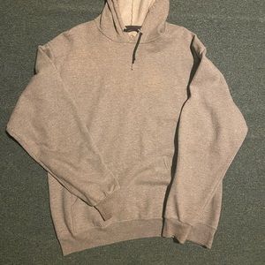 Grey Vintage Fruit of The Loom Hoodie 2000’s